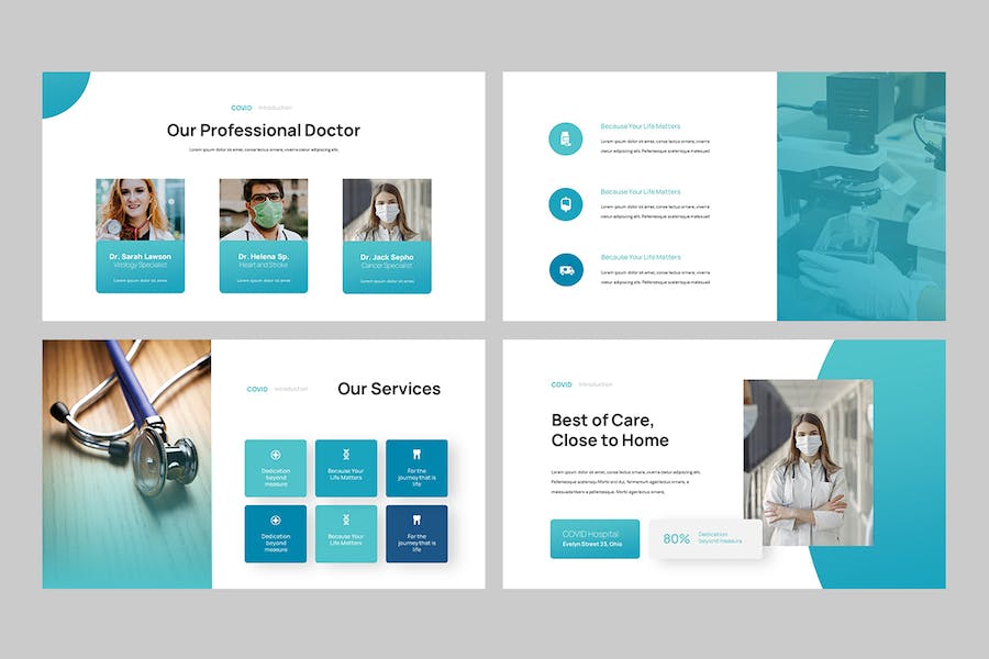 医疗健康知识宣传方案PPT模板 Retry - PPT派