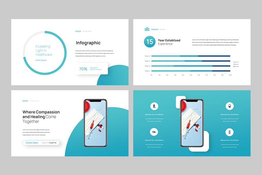 医疗健康知识宣传方案PPT模板 Retry - PPT派