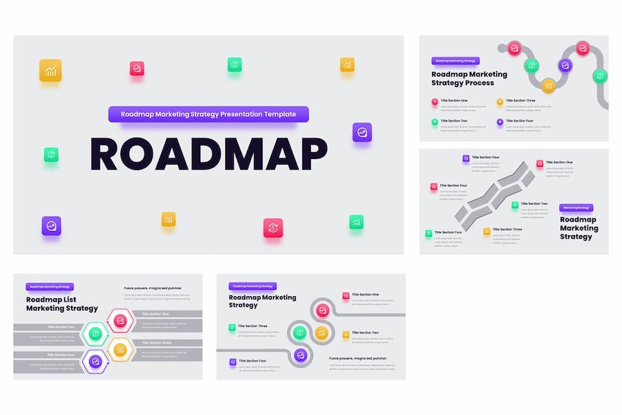 营销推广策略计划方案PPT模板 - PPT派