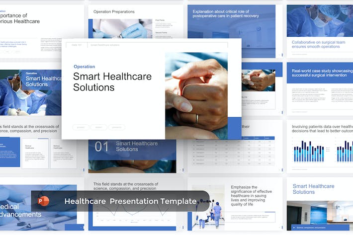 医疗健康运营管理方案PPT模板 - PPT派