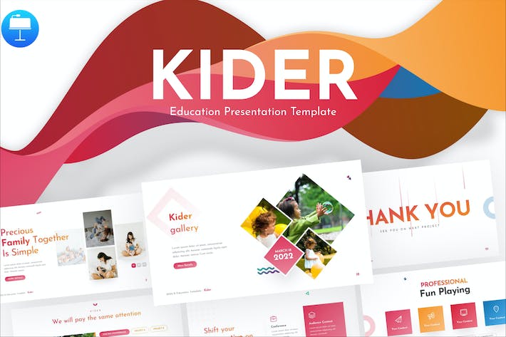 Kider-教育-主题演讲-模板 - PPT派