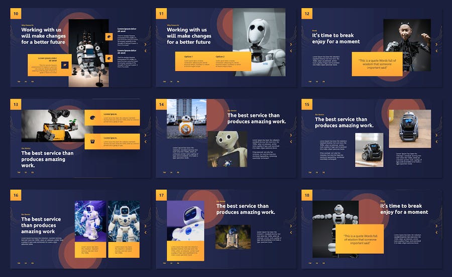 人工智能技术应用讲述Keynote模板 - PPT派