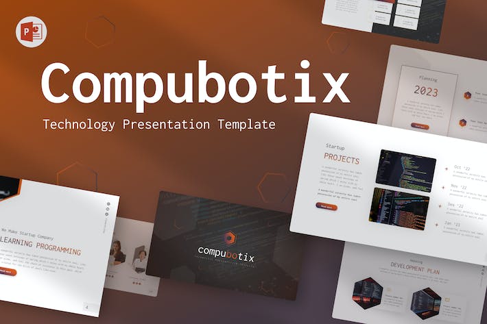 Compubotix-technology-modern-powerpoint-template - PPT派