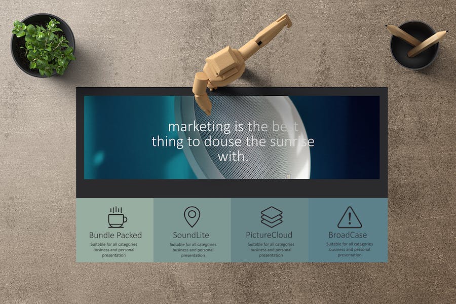 科技产品功能展示Keynote模板 - PPT派