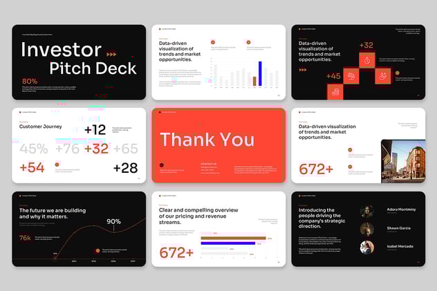 融资投资路演商业计划ppt模板 - PPT派