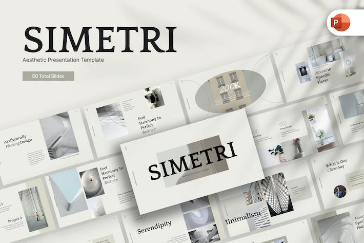 Smemetri-美学-PowerPoint-模板- PPT派