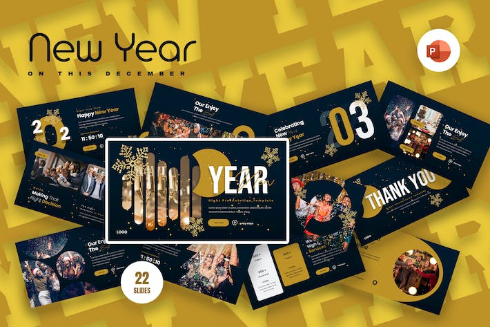 商务新年庆典活动策划推介展示创意设计方案PPT模板 - PPT派