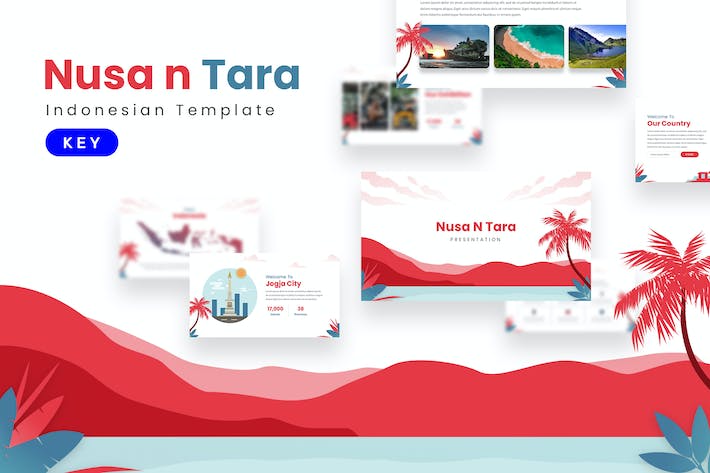 印尼旅游文化推广宣传Keynote模板 - PPT派