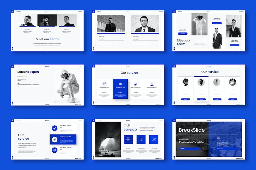 商务领域主题演讲Keynote模板 - PPT派