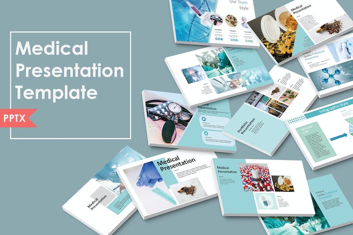 医疗保健健康管理PPT模板 - PPT派