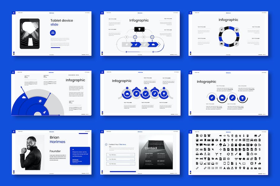 商务领域主题演讲Keynote模板 - PPT派