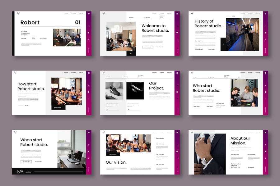 商务业务创意方案设计Keynote模板 - PPT派