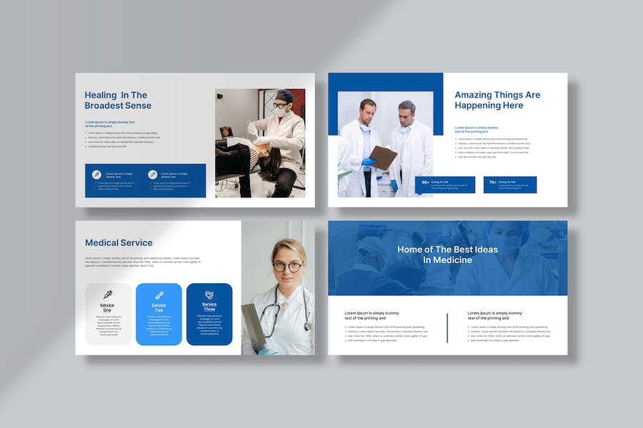 医疗诊疗展示演示方案PPT模板 - PPT派