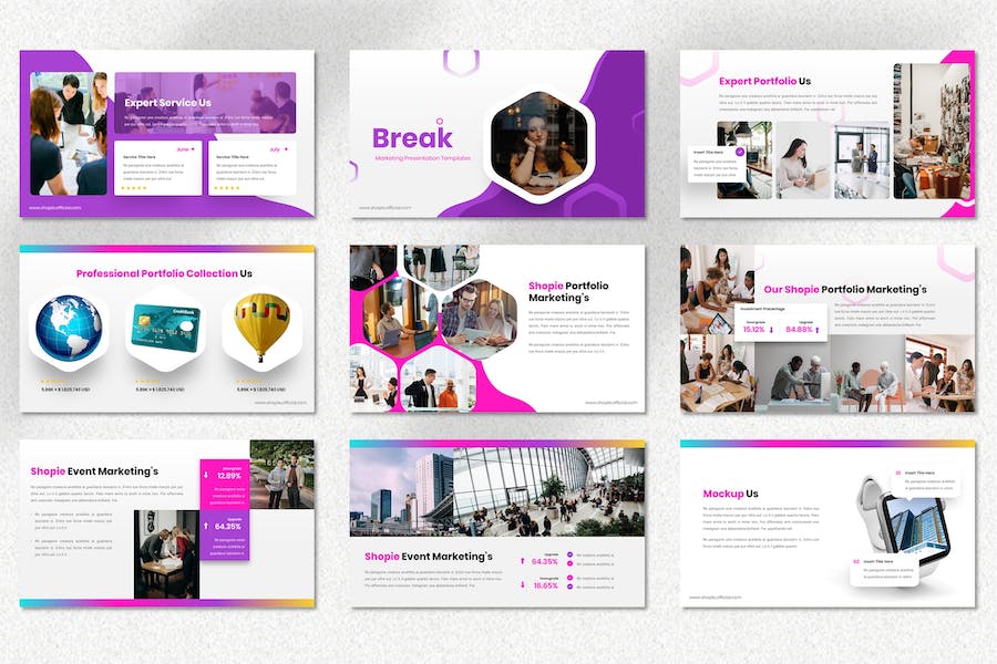 市场营销推广策略方案Keynote模板 - PPT派