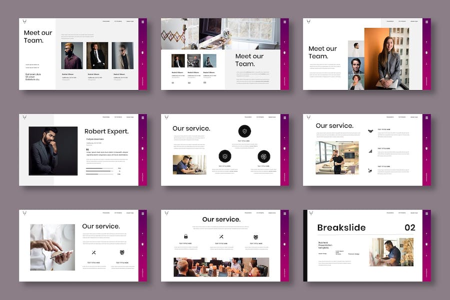 商务业务创意方案设计Keynote模板 - PPT派