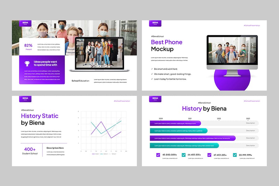 学校教育招生宣传政策介绍Keynote模板 - PPT派
