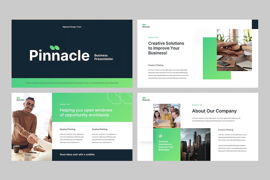 顶峰商务营销策划推广方案Keynote模板 - PPT派