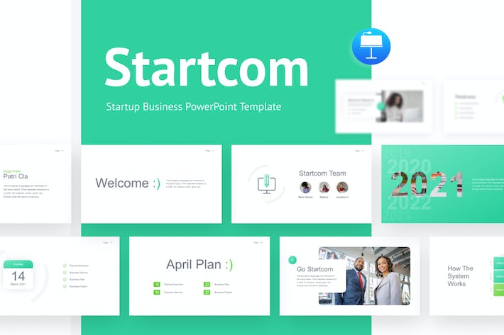 StartCom-启动-业务-主题-模板 - PPT派