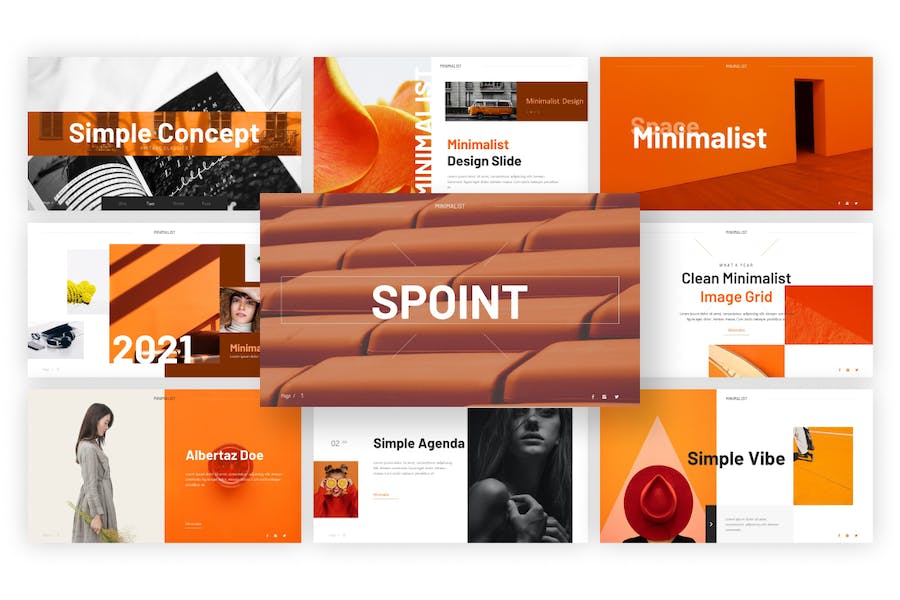 Spoint-multipurpose-minimalist-powerpoint-template - PPT派