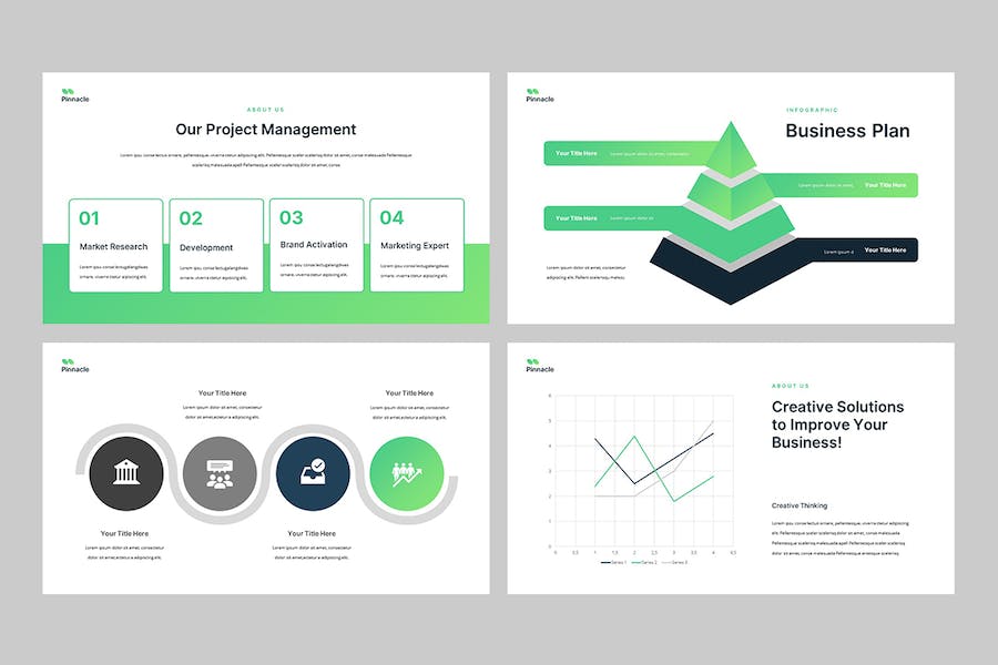 顶峰商务营销策划推广方案Keynote模板 - PPT派