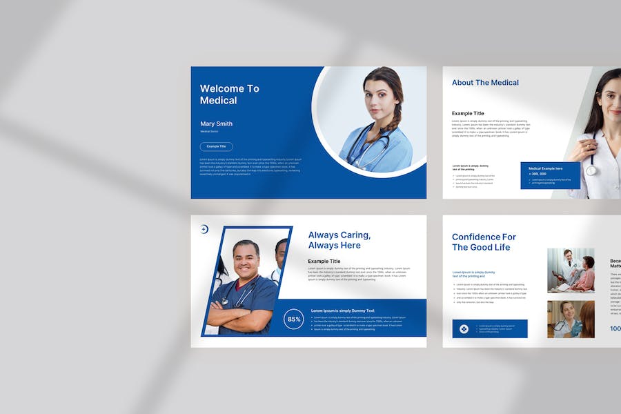 医疗诊疗展示演示方案PPT模板 - PPT派