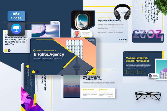 企业公司年度总结汇报Keynote模板 - PPT派