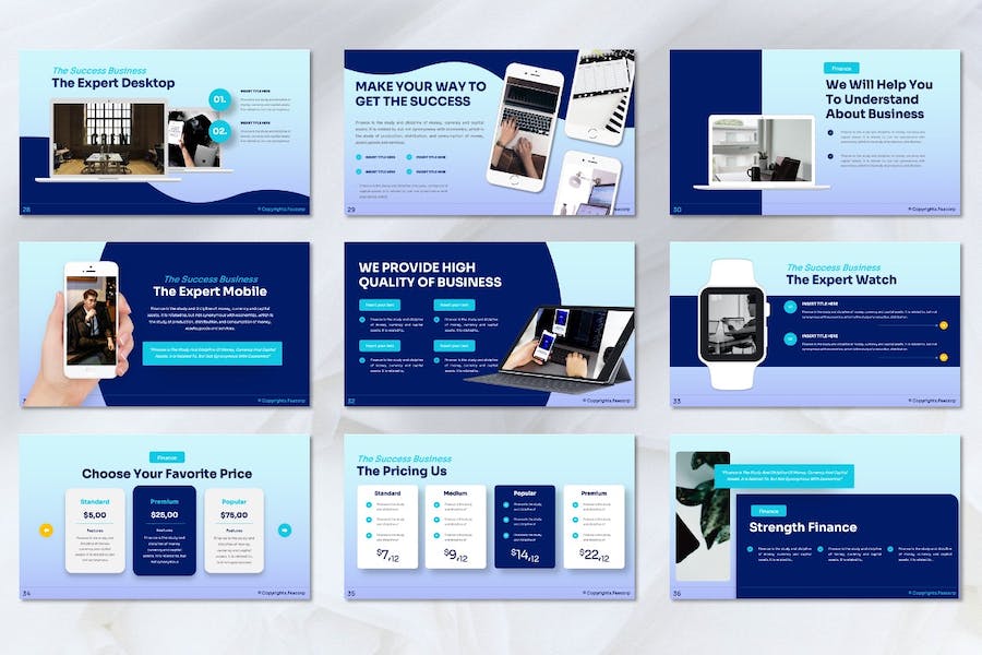 企业公司讲述展示推介方案PPT模板 - PPT派