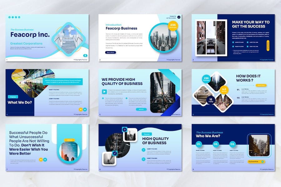 企业公司讲述展示推介方案PPT模板 - PPT派