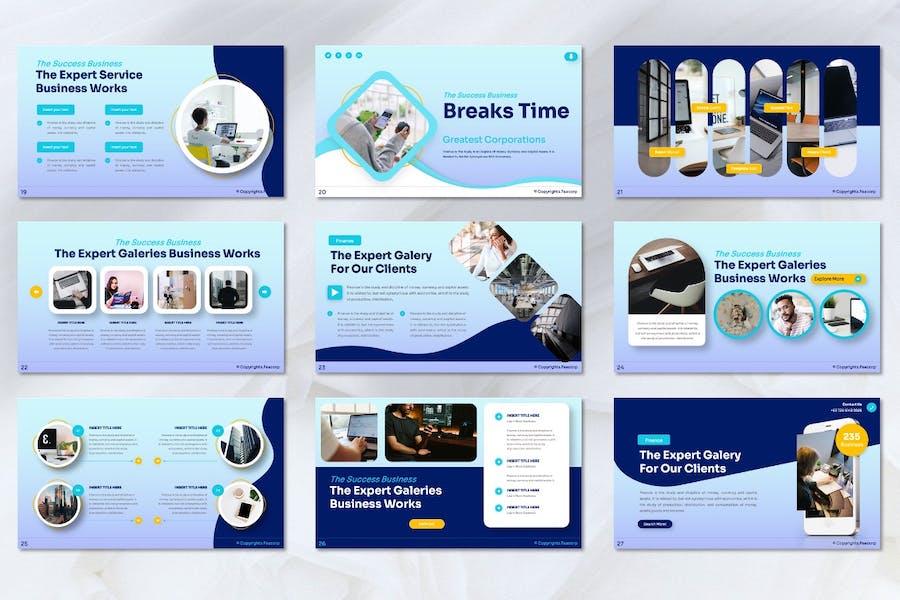 企业公司讲述展示推介方案PPT模板 - PPT派