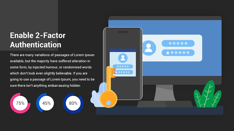 网络安全防护信息安全Keynote模板 - PPT派