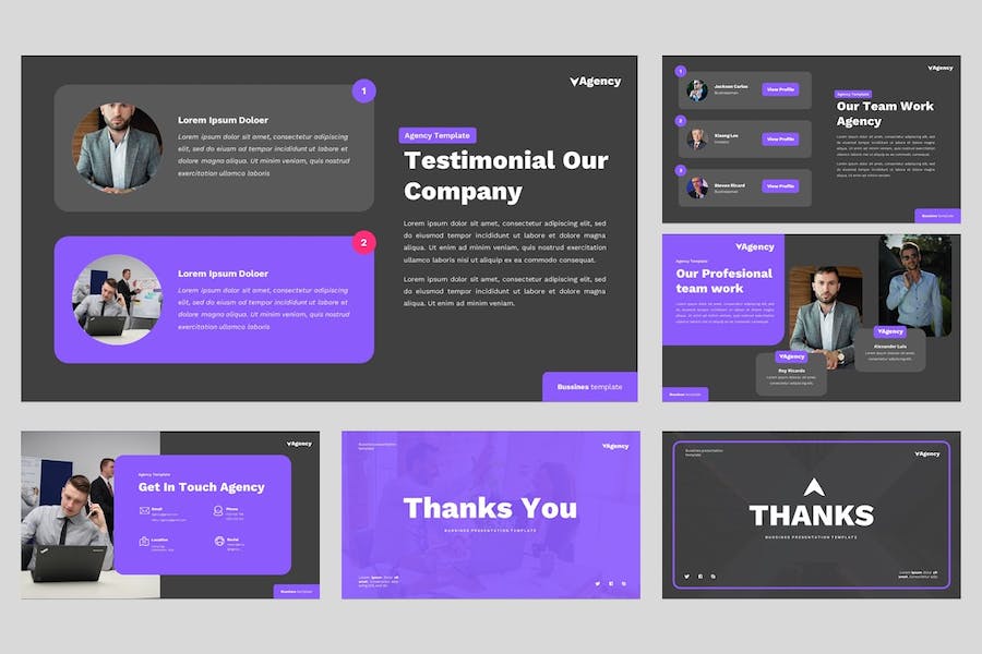 创意商务讲述展示企业战略规划Keynote模板 - PPT派