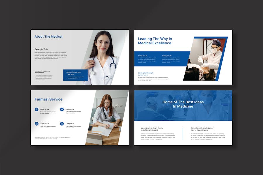 医疗诊疗展示演示方案PPT模板 - PPT派