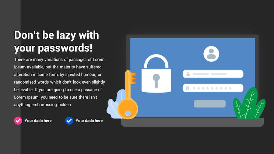 网络安全防护信息安全Keynote模板 - PPT派