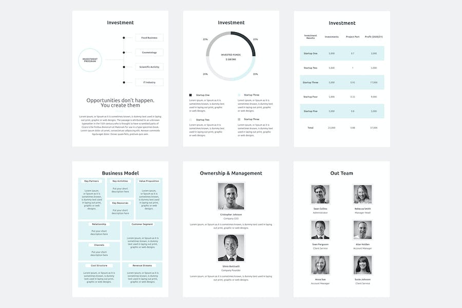 年度财务业绩报告PPT模板 - PPT派