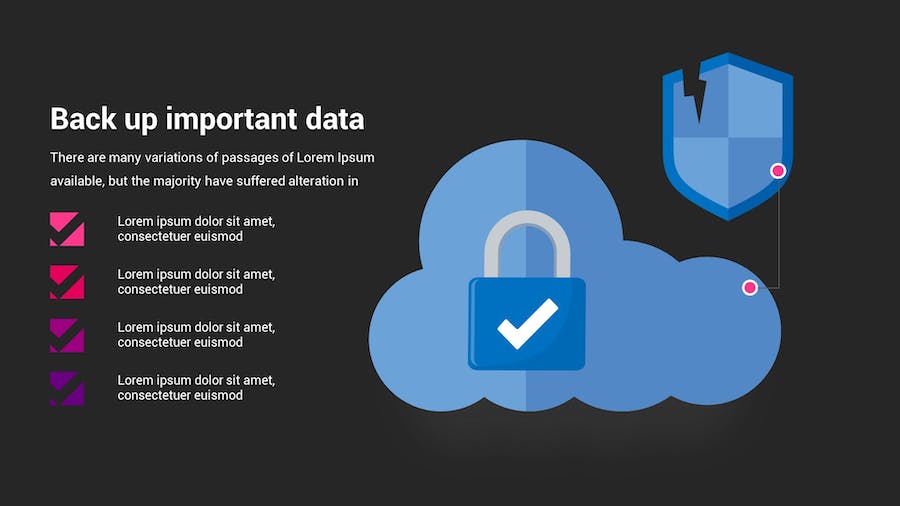 网络安全防护信息安全Keynote模板 - PPT派