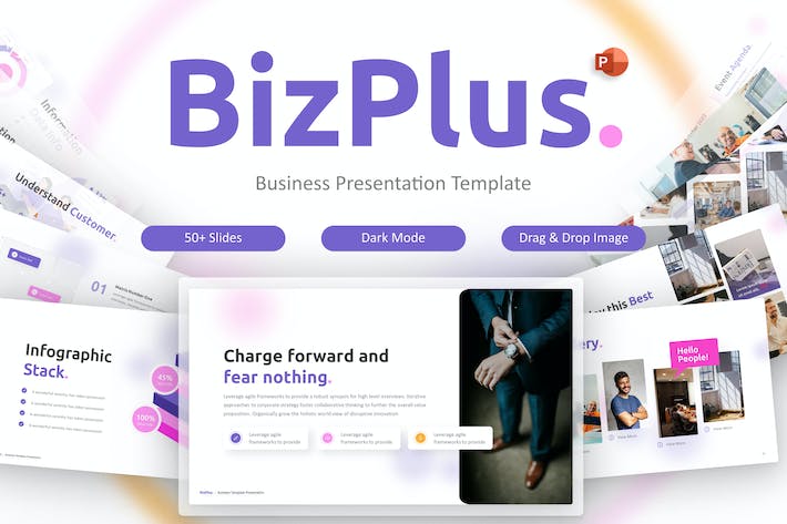 Bizplus-创意-商务-PowerPoint-模板- PPT派