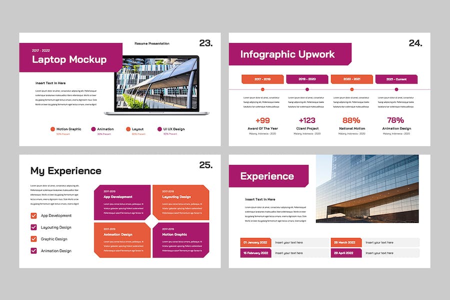 个人简历求职展示方案PPT模板 - PPT派