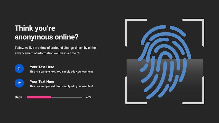 网络安全防护信息安全Keynote模板 - PPT派