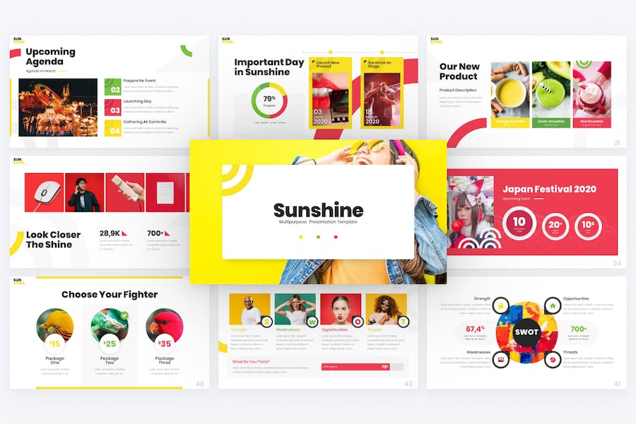 Sunshine-creative-multipurpose-powerpoint-template - PPT派