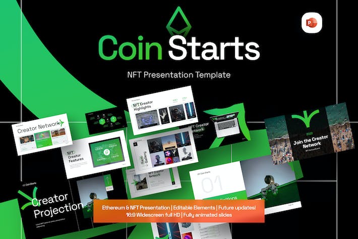 Coin-starts-nft-presentation-powerpoint-template- PPT派