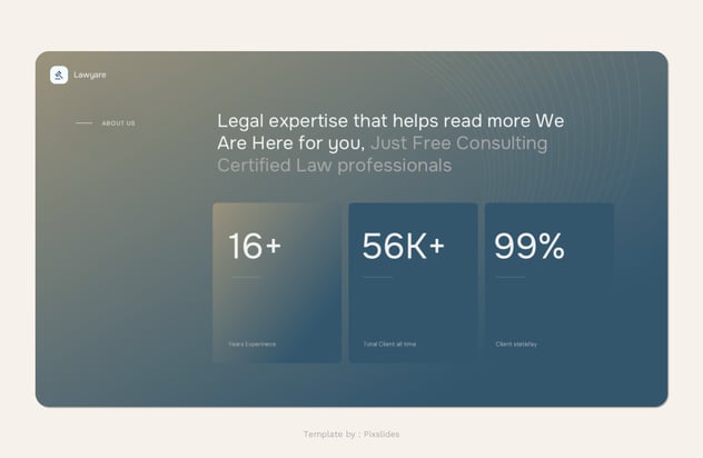法律与律师服务介绍PPT模板 - PPT派