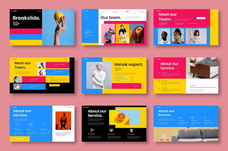 企业商业计划创意展示PPT模板 - PPT派