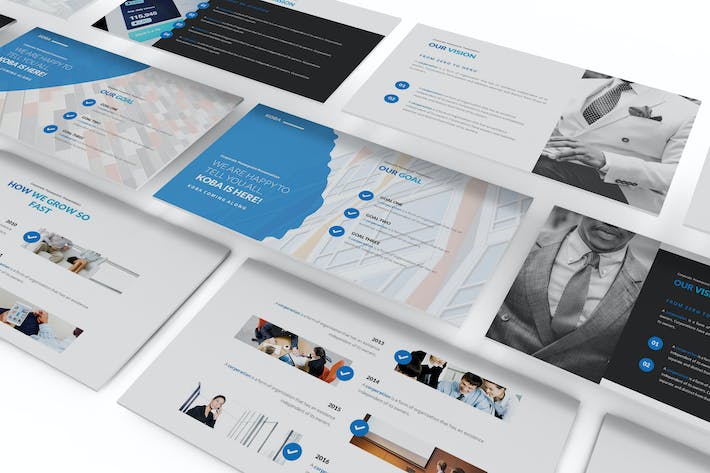 商务项目演讲展示Keynote模板 - PPT派