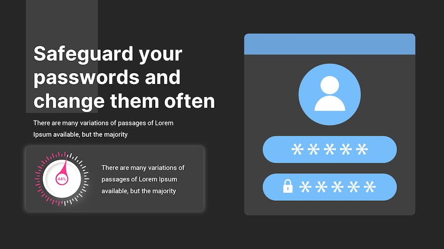 网络安全防护信息安全Keynote模板 - PPT派
