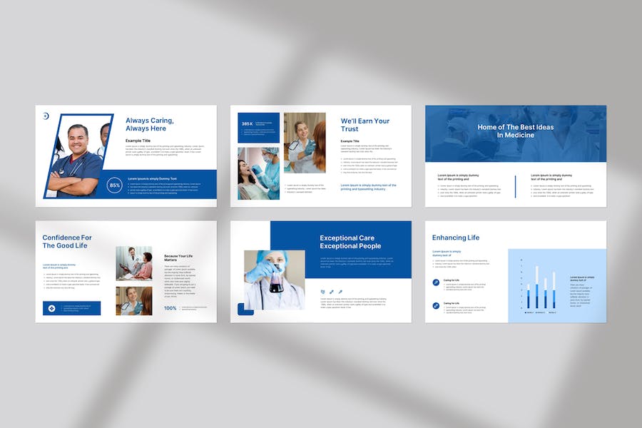 医疗诊疗展示演示方案PPT模板 - PPT派