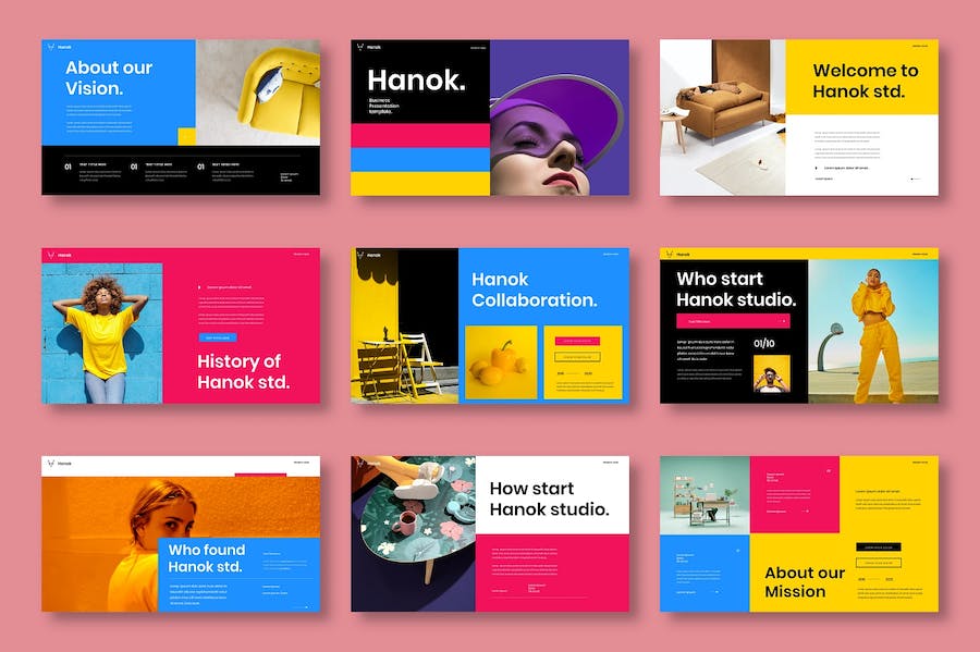 企业商业计划创意展示PPT模板 - PPT派