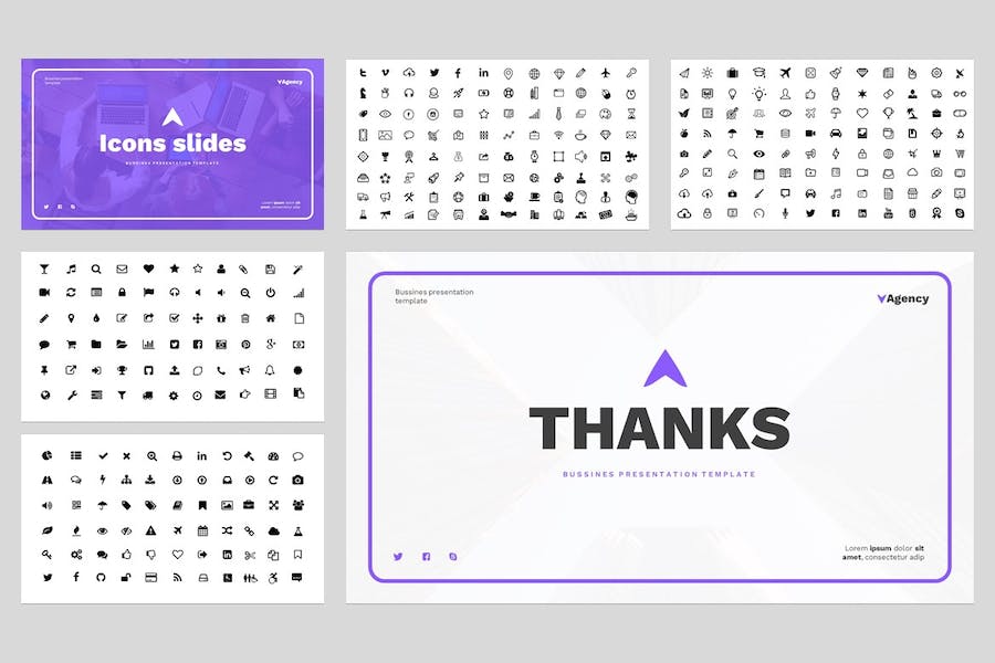 创意商务讲述展示企业战略规划Keynote模板 - PPT派