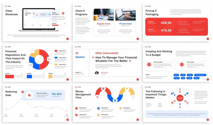 财务规划投资理财方案Keynote模板 - PPT派