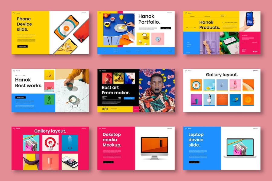 企业商业计划创意展示PPT模板 - PPT派