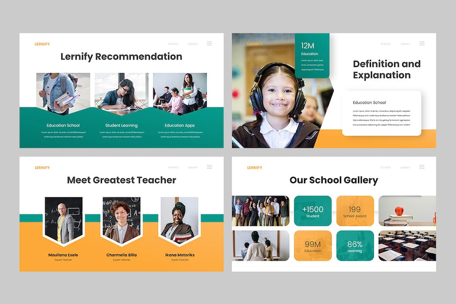 教育课程设计教学方案讲座Keynote模板 - PPT派